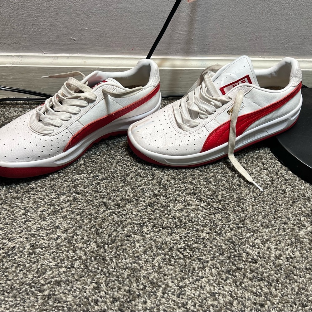 Puma Classic White Trainers
